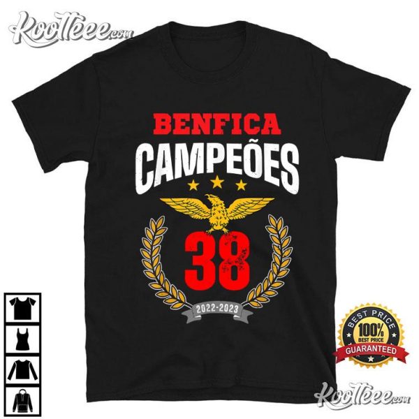 Benfica Campeao 38 Portugal Gift T-Shirt