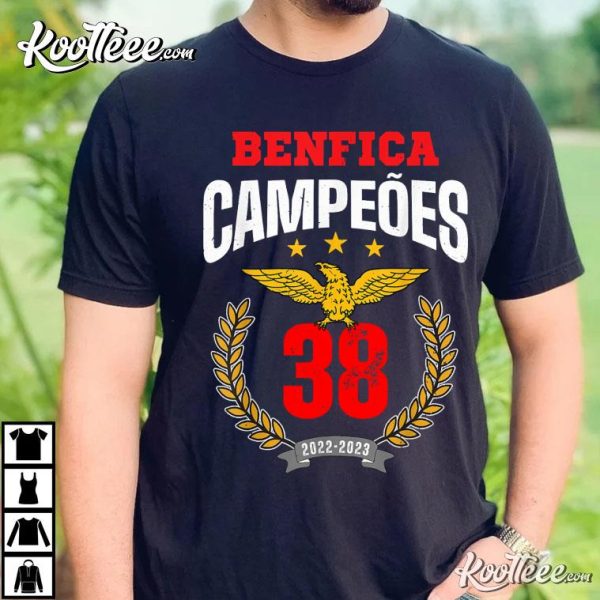 Benfica Campeao 38 Portugal Gift T-Shirt