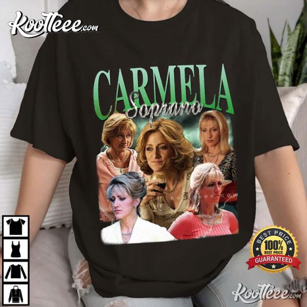 Carmela Soprano Actress Tribute Washed T-Shirt
