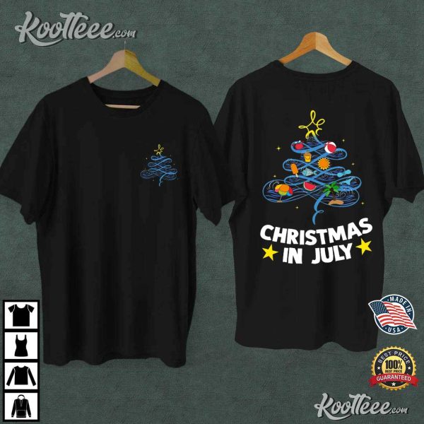 Christmas in July Shirt, Christmas at the Beach T-Shirt