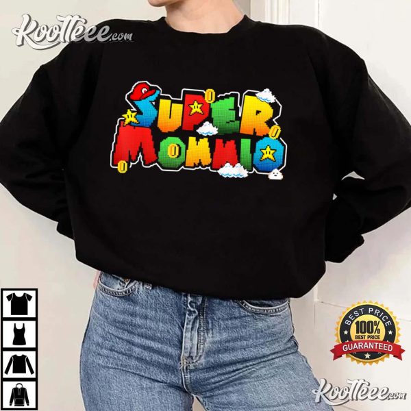 Super Mommio, Gamer Gift For Mom T-Shirt