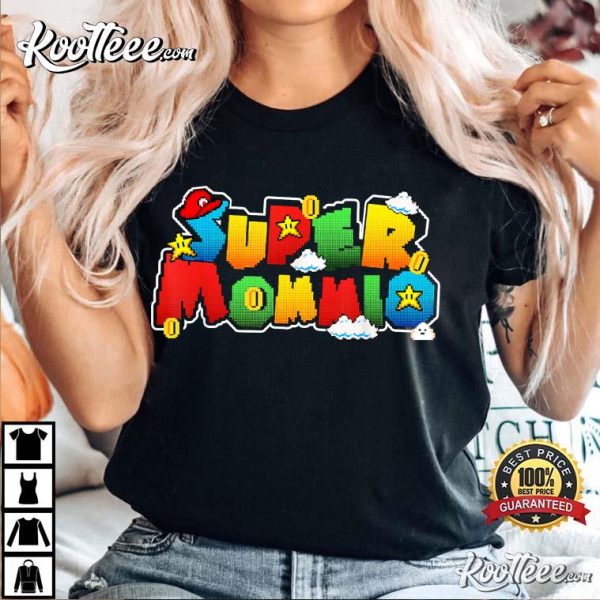 Super Mommio, Gamer Gift For Mom T-Shirt