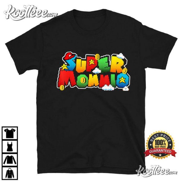 Super Mommio, Gamer Gift For Mom T-Shirt