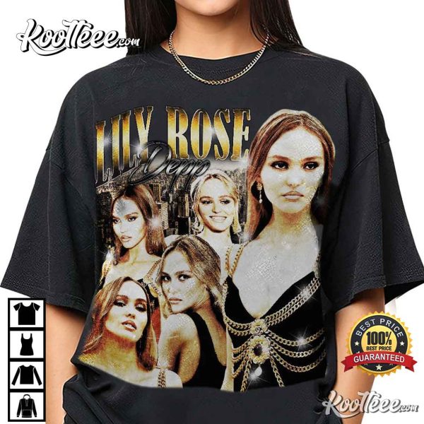 Lily Rose Depp 90s Vintage T-Shirt