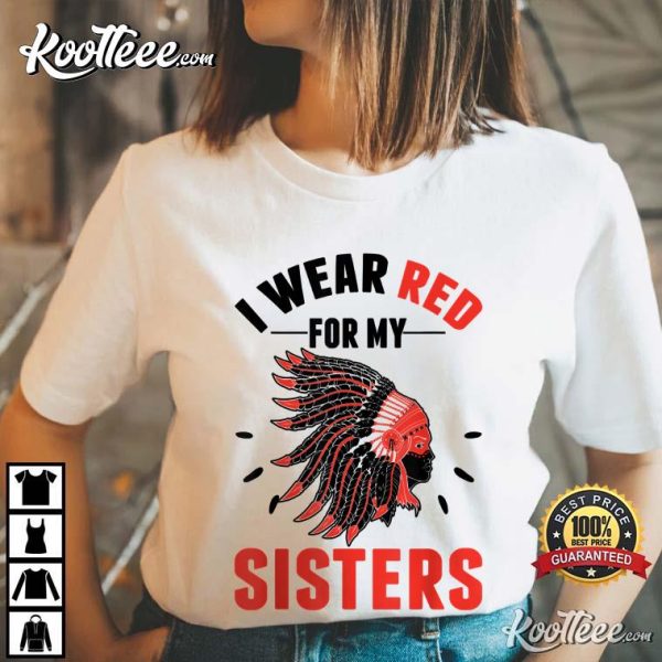 I Wear Red For My Sisters T-Shirt