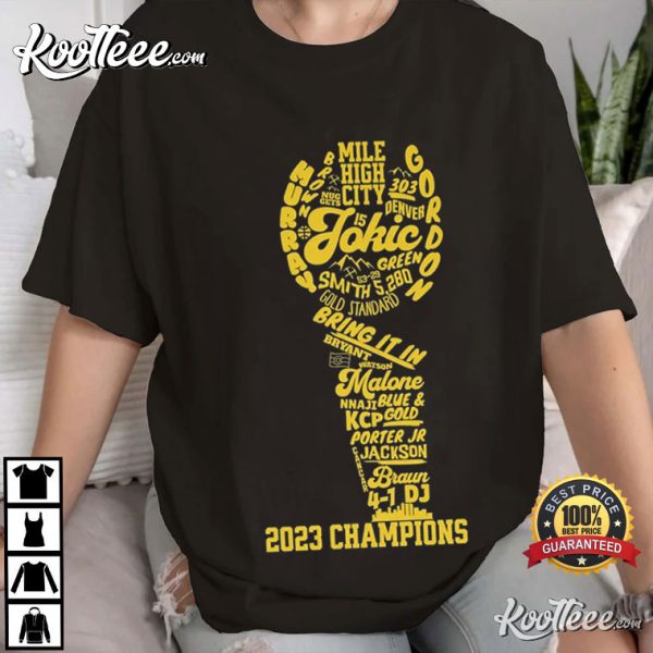 Nuggets World Champions T-Shirt