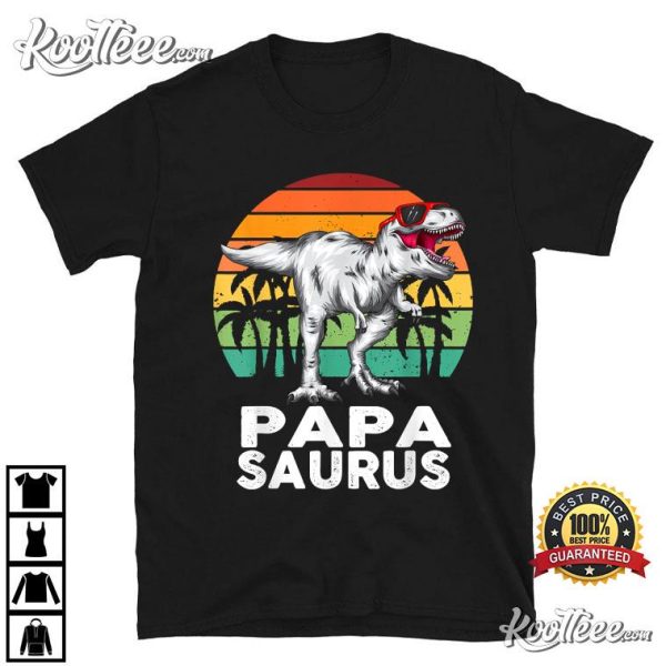 Papa Saurus Father Day T-Shirt