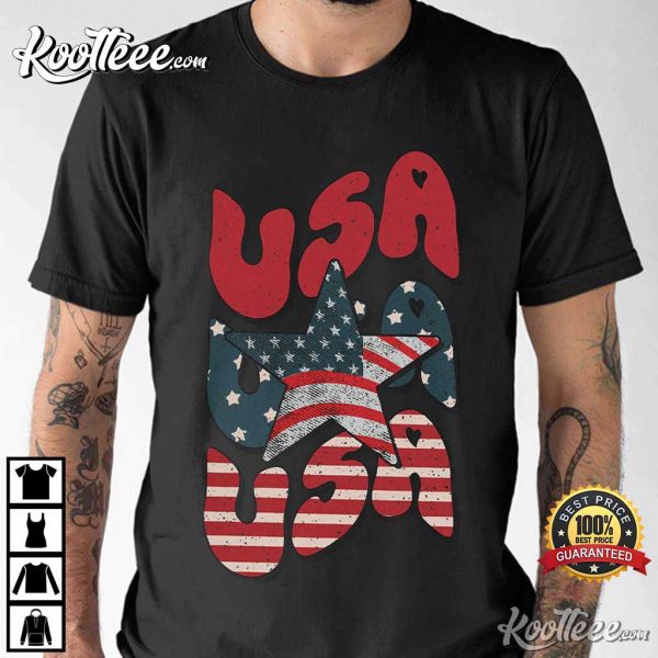 USA Flag 4th Of July T-Shirt