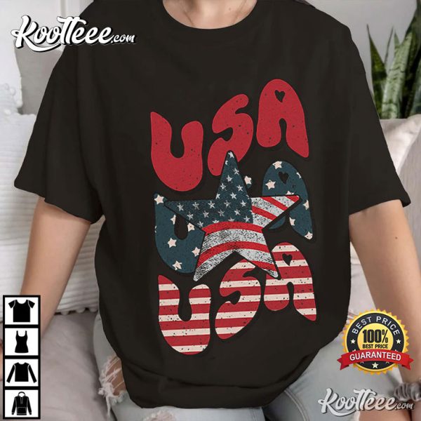 USA Flag 4th Of July T-Shirt