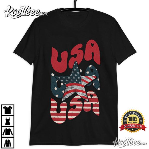 USA Flag 4th Of July T-Shirt
