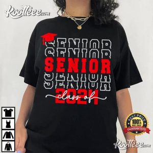 Senior 2024 Class Of 2024 Back To School 2024 Vintage Shirt for