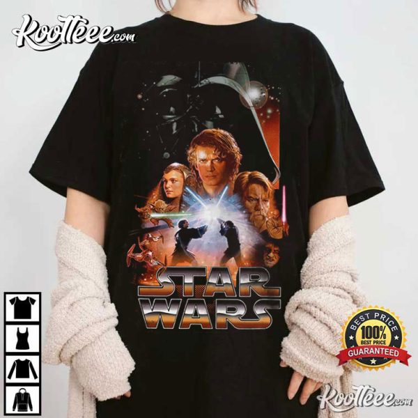 Star Wars Revenge Of The Sith Movie T-Shirt