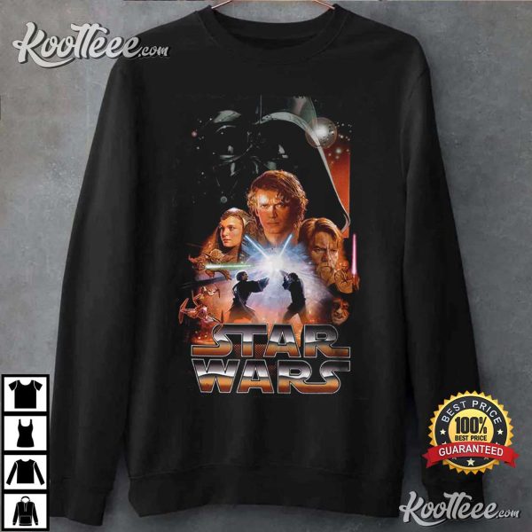 Star Wars Revenge Of The Sith Movie T-Shirt