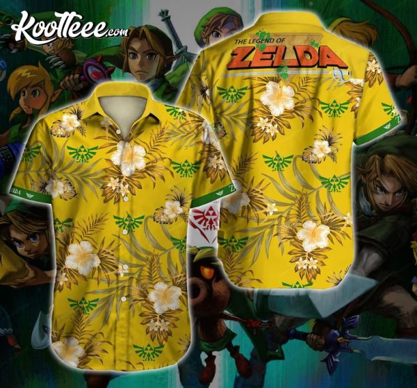 The Legend Of Zelda Tropical Hawaiian Shirt