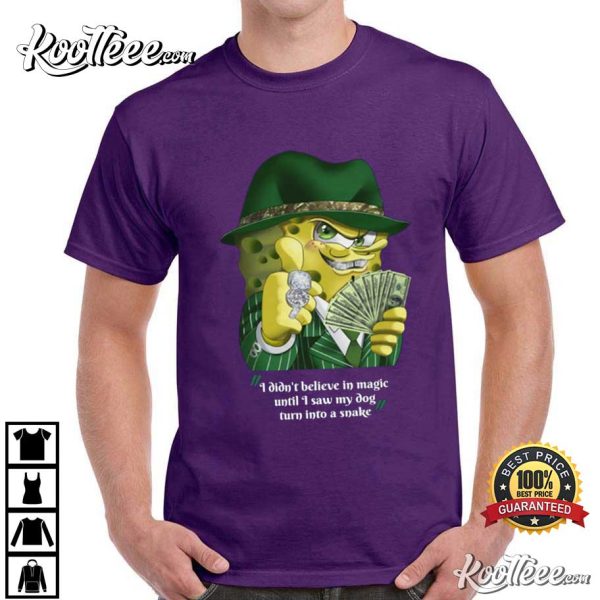 Gangster SpongeBob Quote SpongeBob SquarePants T-Shirt