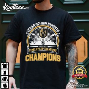 Vegas Golden Knights 2023 Stanley Cup Champions Logo T-shirt