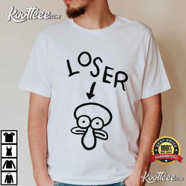 Squid Loser SpongeBob SquarePants T-Shirt