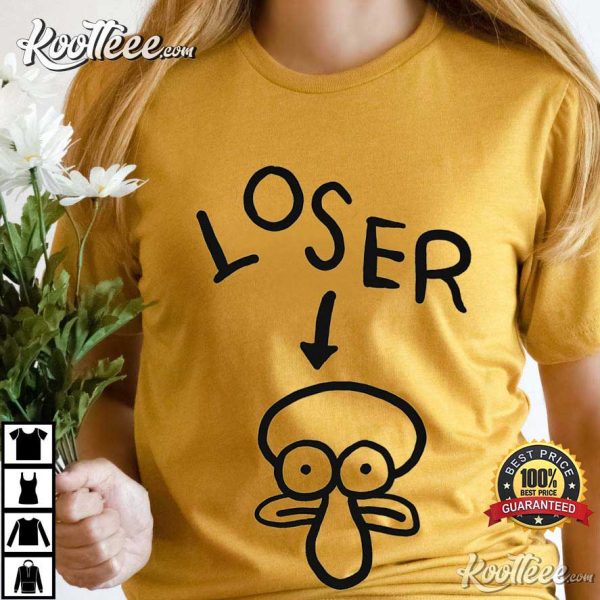 Squid Loser SpongeBob SquarePants T-Shirt