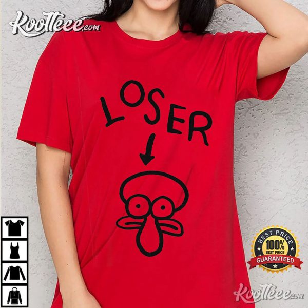 Squid Loser SpongeBob SquarePants T-Shirt