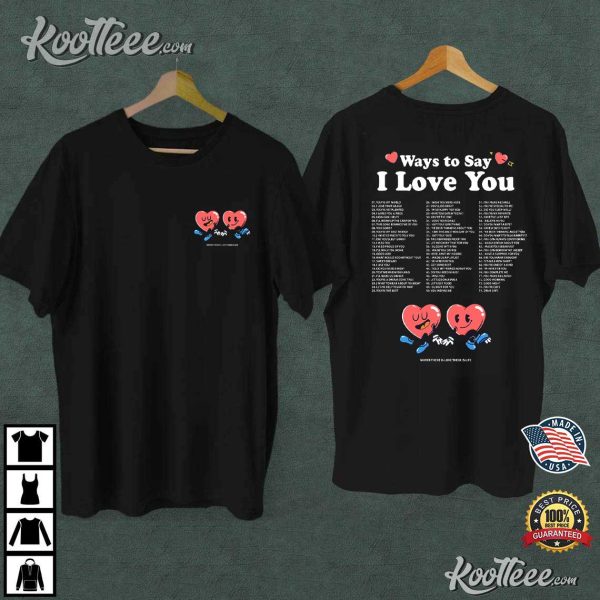 Ways To Say I Love You Vintage T-Shirt