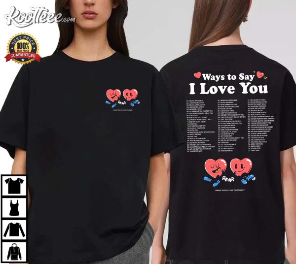 Ways To Say I Love You Vintage T-Shirt