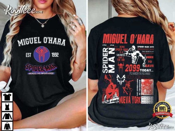 Spiderman Miguel O’Hara Biggest Reveal 2099 T-Shirt