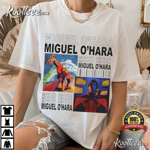 Spiderman Retro Miguel O’Hara Oscar Isaac Art T-Shirt