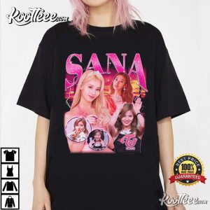 Twice Sana Unisex Jersey T-Shirt - KPOP ArmyBase - KPOP Fun Wth Style