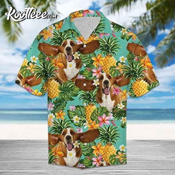 Hound Dog, Dog Lover Hawaiian Shirt