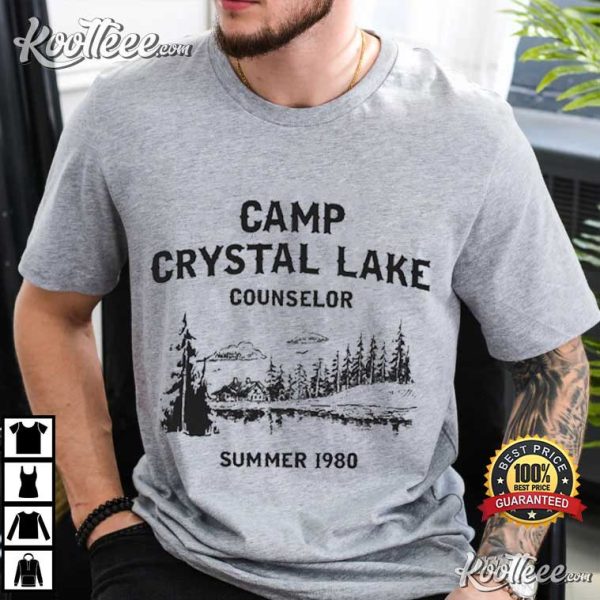 Jason Voorhees Friday The 13th Camp Crystal Lake Counselor T-Shirt