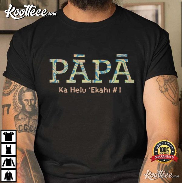 Father’s Day Hawaiian Language Papa T-Shirt
