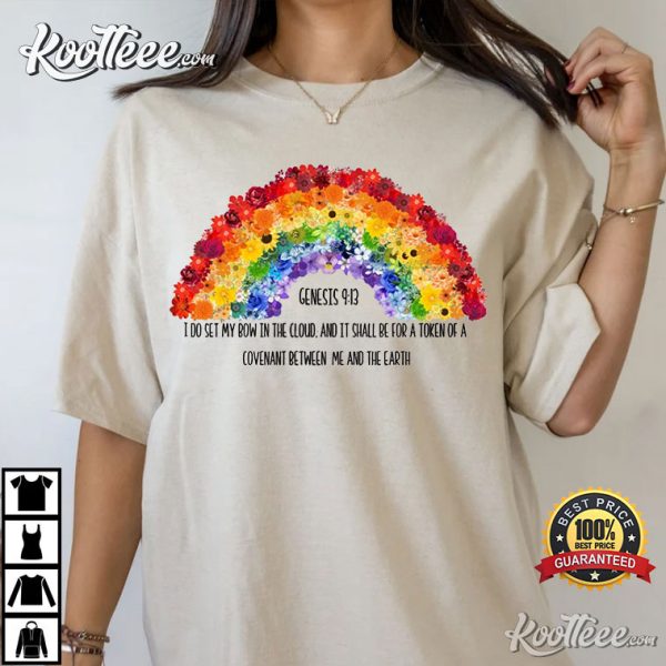 Scripture Christian, Rainbow Christian T-Shirt