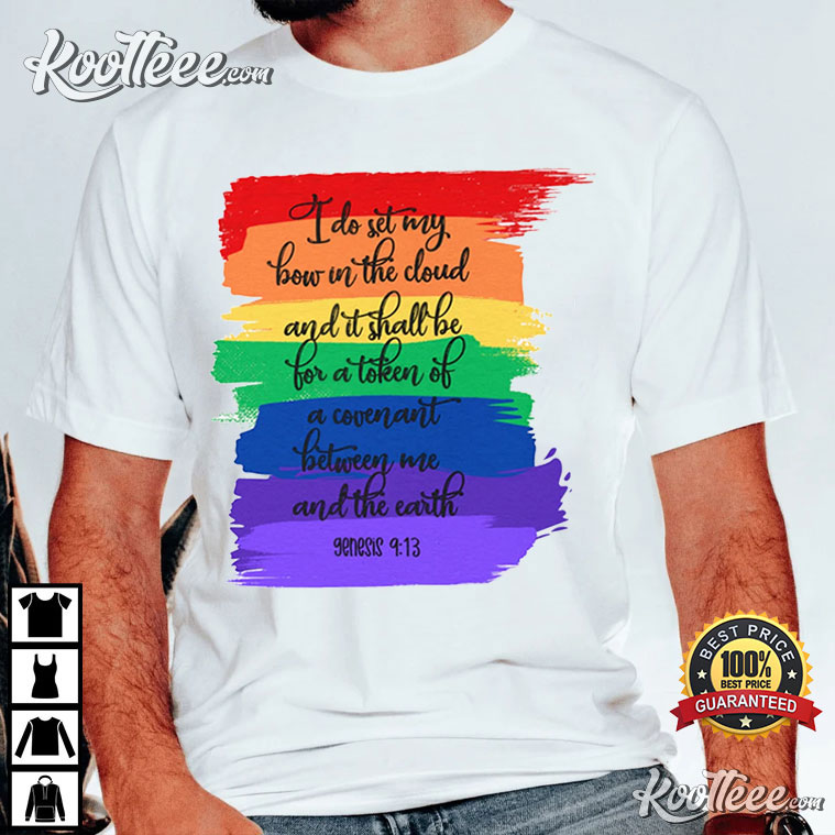 Che Guevara Viva La Revolucion Gay Pride Rainbow Flag Tee