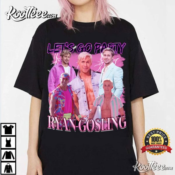 Ryan Gosling Barbie Movie Gift For Fan T-Shirt