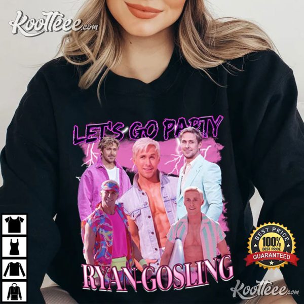 Ryan Gosling Barbie Movie Gift For Fan T-Shirt