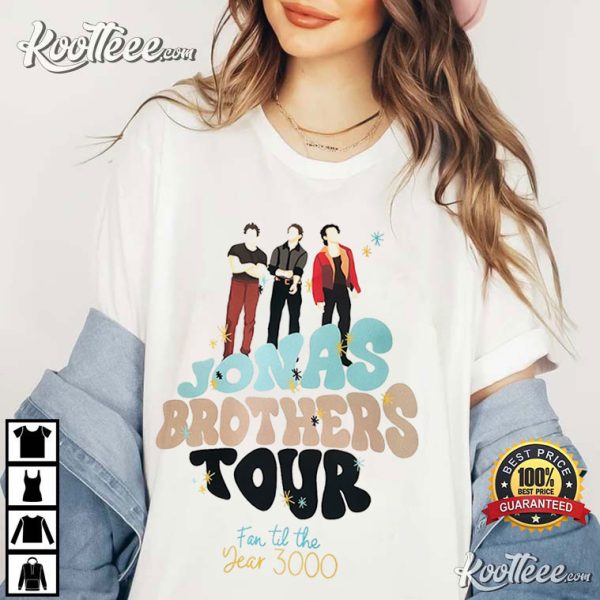 Jonas Brothers Tour Gift For Fan T-Shirt