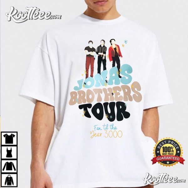 Jonas Brothers Tour Gift For Fan T-Shirt