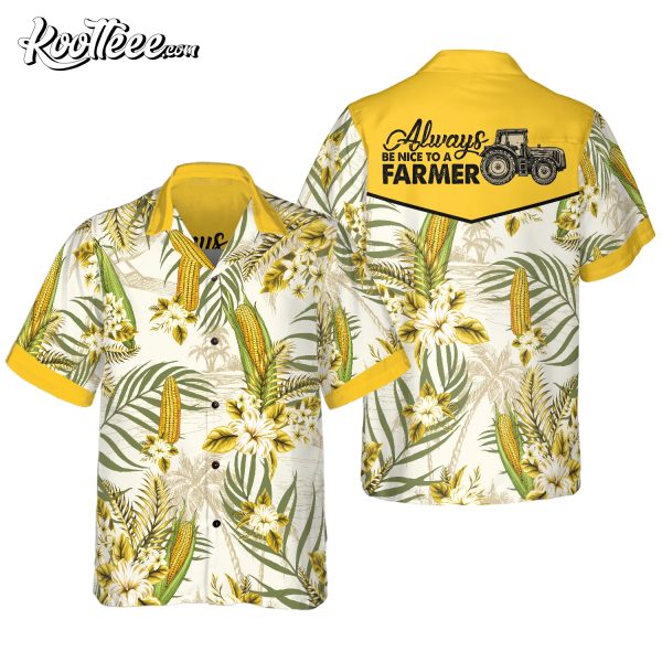 Farmer Corn Hawaiian Shirt