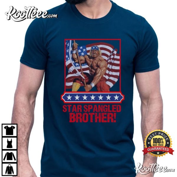 Hulk Hogan American 4th Of July T-Shirt