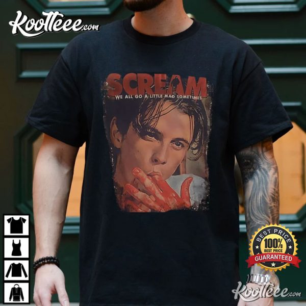 Scream Movie Halloween Scary Movie Killer Fan T-Shirt