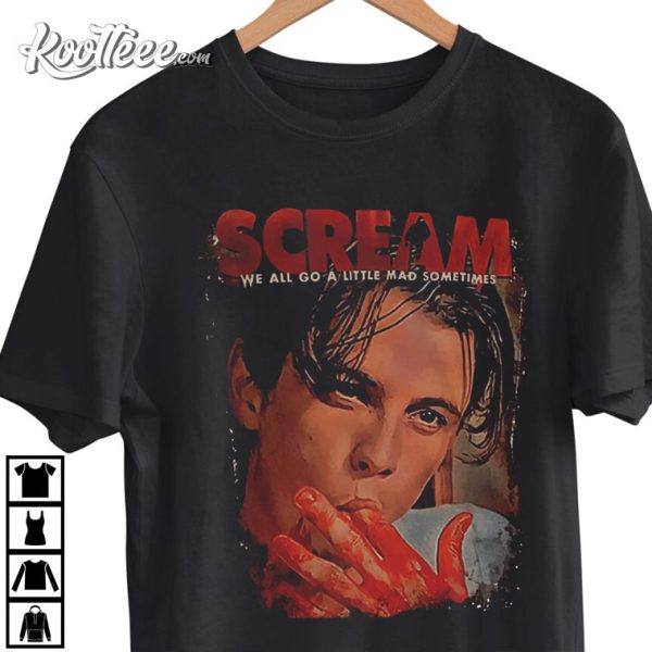 Scream Movie Halloween Scary Movie Killer Fan T-Shirt