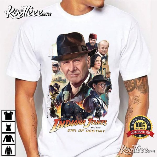 Indiana Jones And The Dial Of Destiny Vintage T-Shirt