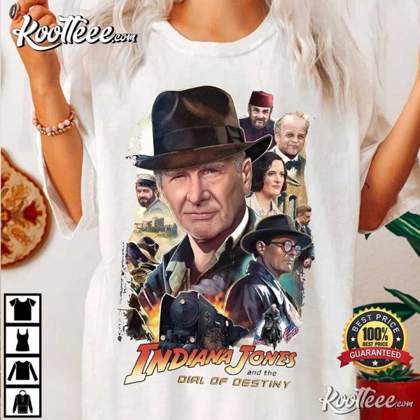 Indiana Jones And The Dial Of Destiny Vintage T-Shirt