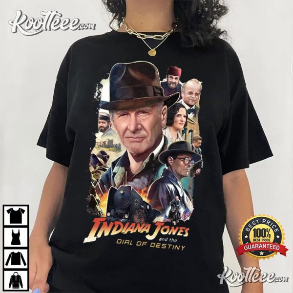 Indiana Jones And The Dial Of Destiny Vintage T-Shirt