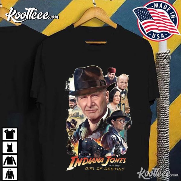 Indiana Jones And The Dial Of Destiny Vintage T-Shirt