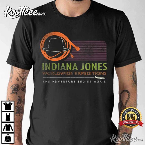 Indiana Jones And The Dial Of Destiny Expeditions T-Shirt