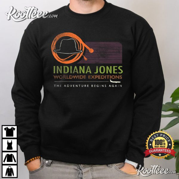 Indiana Jones And The Dial Of Destiny Expeditions T-Shirt