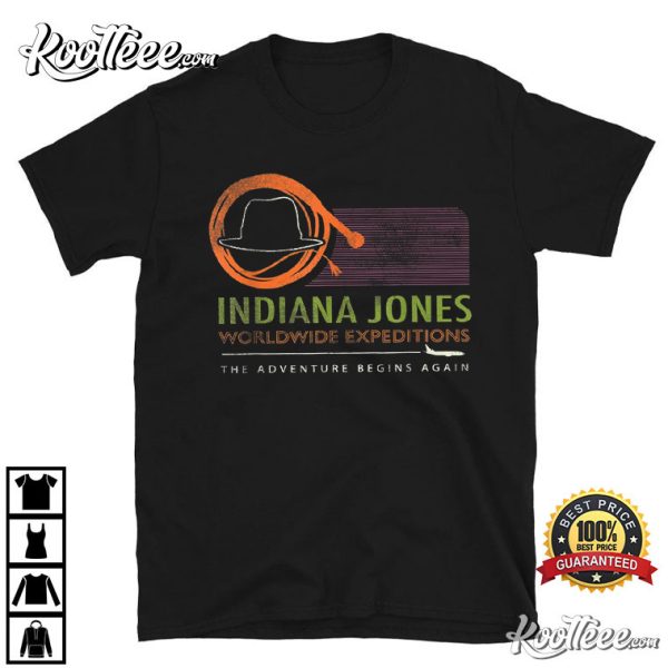 Indiana Jones And The Dial Of Destiny Expeditions T-Shirt