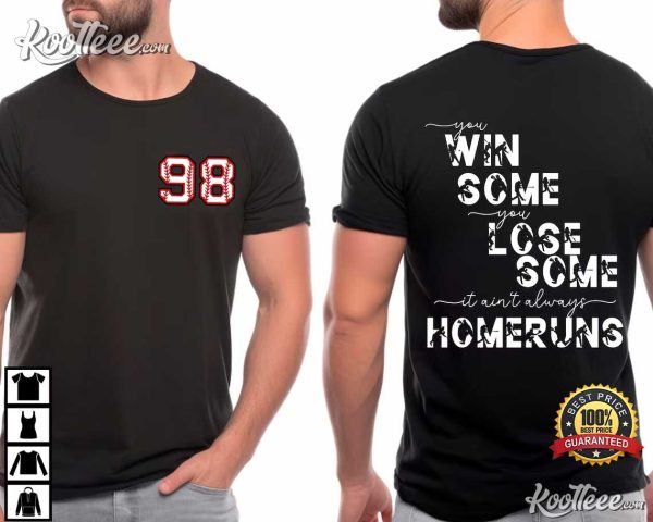 Morgan Wallen 98 Baseball Homeruns T-Shirt