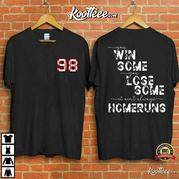 Morgan Wallen 98 Baseball Homeruns T-Shirt